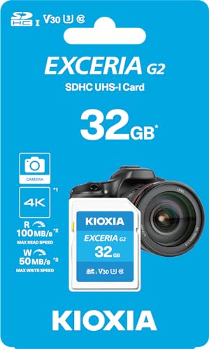 Kioxia Exceria G2 Sd Card 32 Gb
