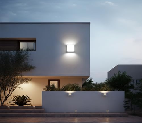 Silver Electronics - Proiettore Esterno Forge Opal 800Lm 10W 6500K Ip65 120º 50.000H Alloggiamento Nero