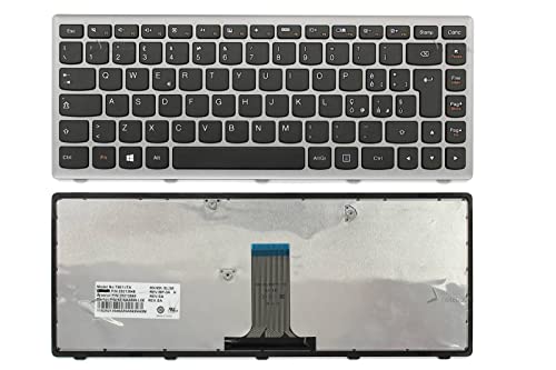 Click Help Tastiera Notebook Compatibile Con Lenovo Flex 14 G400S (Frame Silver) Italiana