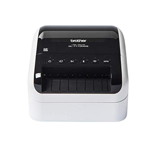 Brother Ql-1110Nwbc Stampante Per Etichette [Cd] Termica Diretta 300 X 300 Dpi 110 Mm/S Con Cavo E Senza Cavo Dk Wi-Fi Bluetooth (Brother Ql1110Nwbc L