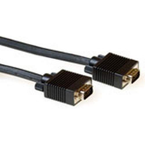 Act Vga Connection Cable Male-Male Black 30 M Cavo Vga Vga (D-Sub) Nero