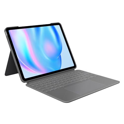 Logitech Custodia Con Tastiera Combo Touch Per Ipad Air 13 Pollici (M2)(2024) - Tastiera Retroilluminata Rimovibile Con Kickstand, Digitazione Confort
