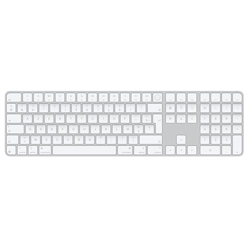Apple Magic Keyboard Con Touch Id E Tastierino Numerico Per Mac Con Chip Apple - Francese - Tasti Bianchi 
