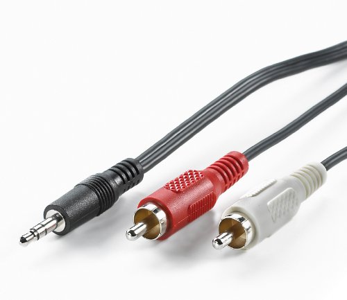 Value 3.5Mm (M) - Cinch (2X M) Cable 5 M Cavo Audio 2 X Rca Nero