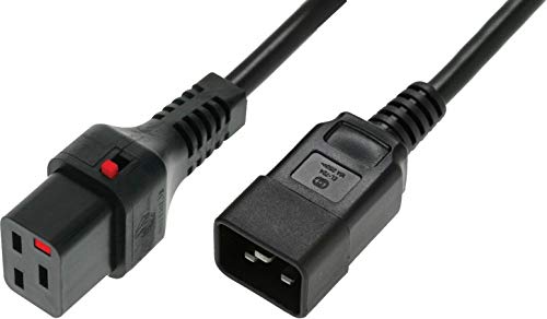 Advanced Cable Technology 1.0M C19 - C20, Fm 1M Accoppiatore C19 Accoppiatore C20 Nero Cavo Di Alimentazione