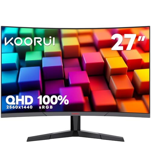 Koorui 24N1A Monitor Pc 61 Cm [24] 1920 X 1080 Pixel Full Hd Nero (Koorui 24N1A 24' Va Full Hd 1920 X 1080 Business Monitor)