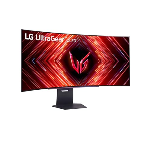 Lg Electronics Ultragear 45Gs95Qx-B.Aeu (113.1 Cm (45 Zoll), Schwarz, Uwqhd, Oled, Curved, Nvidia G-Sync Kompatibel, Amd Freesync