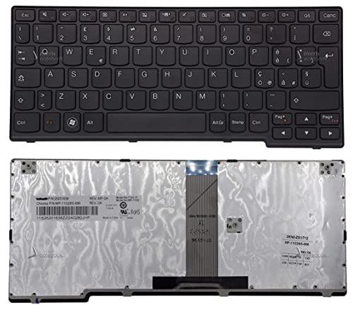 Click Help Tastiera Notebook Compatibile Con Lenovo S110 S200 S206 (Nera)