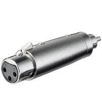 Microconnect Xlr/Rca F-M Argento