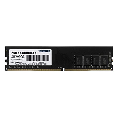 Patriot Memory Serie Signature Memoria Singola Ddr4 2666 Mhz Pc4-21300 32Gb (1X32Gb) C19 - Psd432G26662