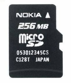 Nokia 256 Mb Microsd Card Mu-27