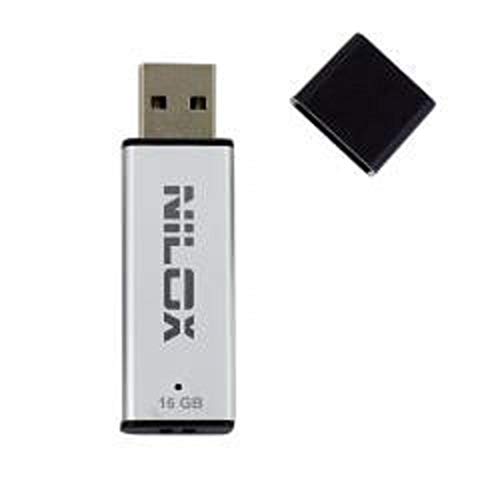 Nilox 16 Gb Usb 3.0 16 Gb Usb 3.0 Argento Unità Chiave Usb Flash Usb ((Usb 3.0 3,1 Gen 1) Usb 3.0 Type-A Clamshell Argento Windows 7 Enterprise Window