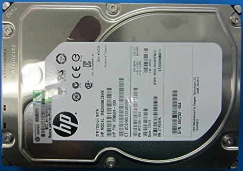 Nuovo Hp 659570-001 2Tb 7.2K Rpm Sata