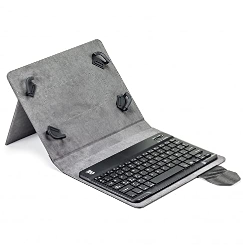 Funda Tablet Maillon City Keyboard Bluetooth 9-7"-10-2" Negro