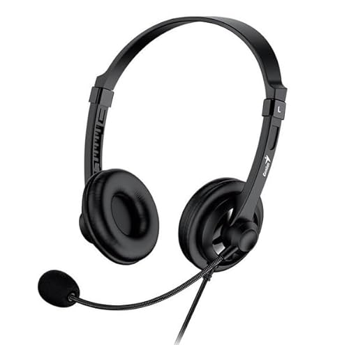 Genius Cuffia Hs-230U Usb In-Line Ctrl Microfono