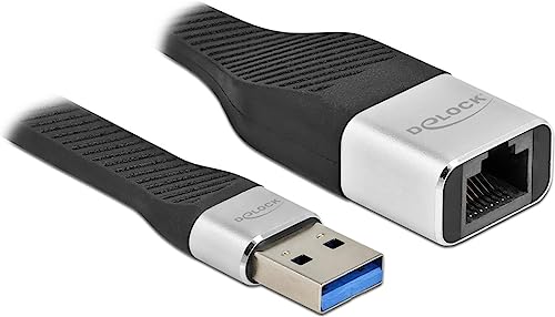 Delock Fpc Flachbandkabel Usb Typ-A A Gigabit Lan 10/100/1000 Mbps 13 Cm