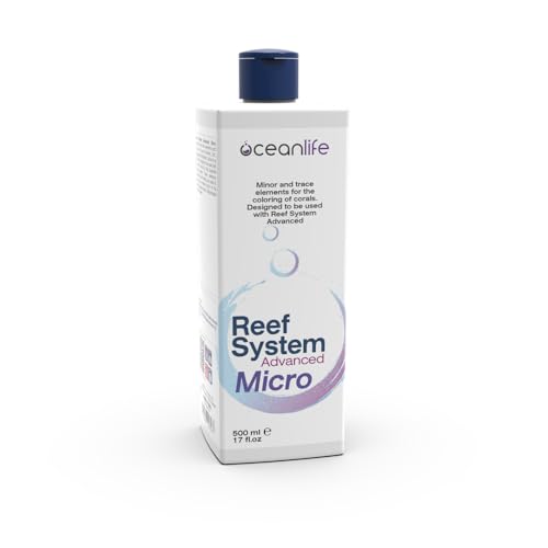 Oceanlife Reef System Advanced Micro - 500 Ml - Micro Elementi Per Il Sistema Di Reintergo Avanzato Per Acquari Marini