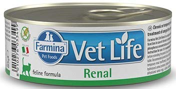 Vet Life Renal Scatolette Per Gatti 85 Grammi