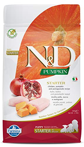 N&D Pumpkin Dog Chicken & Pomegranate Starter Puppy All Breeds 800 Gr