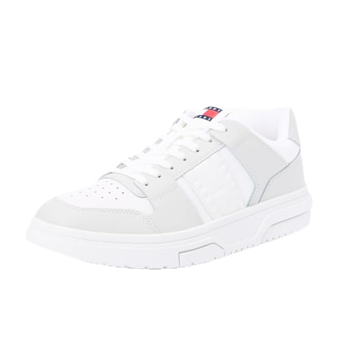 Tommy Jeans The Brooklyn (En0En02615, Scarpe Basse Donna, Grigio (Stratus Grey), 39 Eu