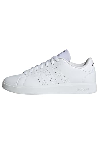 Adidas Advantage Base 2.0 Shoes, Scarpe Uomo, Cloud White/Cloud White/Shadow Navy, 47 1/3 Eu