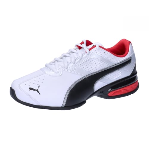 Puma Tazon 6 Fm, Road Running Shoes Uomo, White Black Silver, 43 Eu