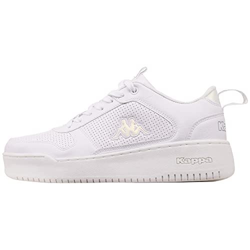 Kappa Codice Stile: 243324 Fogo Pf, Scarpe Da Ginnastica Unisex-Adulto, Bianco Multicolore, 41 Eu