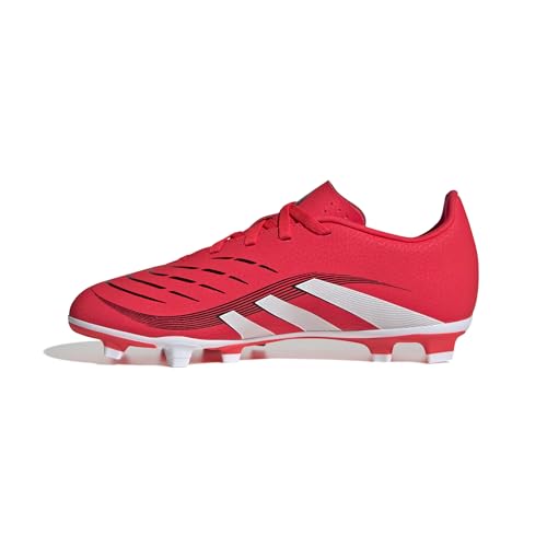 Adidas Predator Club Firm Multi Ground Football Boots Kids, Scarpe Da Calcio, Lucid Red/Cloud White/Core Black, 21 Eu