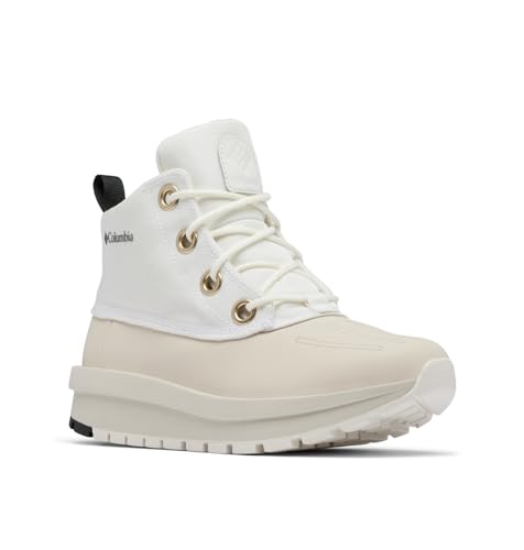 Columbia Moritza Shield, Stivali Da Neve Donna, Sea Salt/Black , 38 Eu