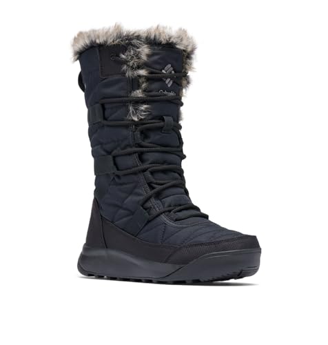 Columbia Minx 4, Stivali Da Neve Donna, Black/Titanium Ii , 39 Eu