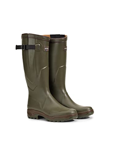 Aigle Parcours 2 Var, Stivali Da Caccia, Unisex - Adulto, Verde (Kaki), 38 Eu