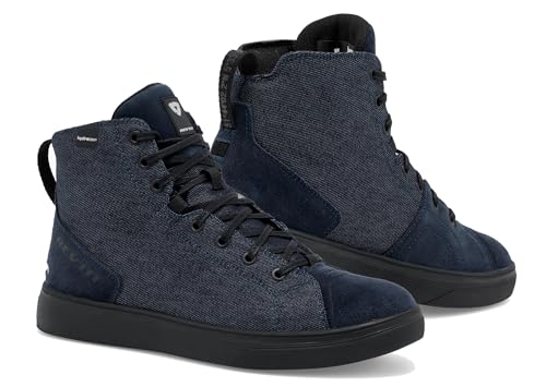Rev'It! Scarpe Motociclistiche Delta H2O (Dark Blue/Black, 43 Eu)