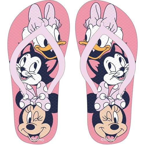 Cerdá Life'S Little Moments Ragazze Design Divertente E Colori Vibranti – Sandali Minnie Comodi Da Spiaggia, Piscina E Uso Quotidiano, Flip Flop Minni