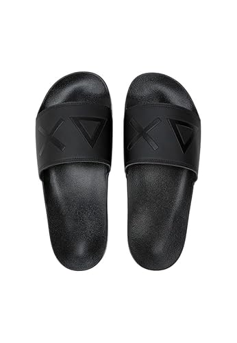 Sun68 Ciabatte Slippers Logo X35102 Nero 45