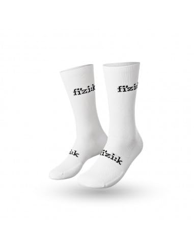 Fizik Performance Cycling Socks, Scarpe Da Escursionismo Unisex-Adulto, White, Large