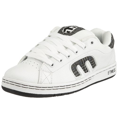Etnies Callicut - Scarpe Da Skateboard Da Uomo, Bianco E Nero, 42 2/3 Eu