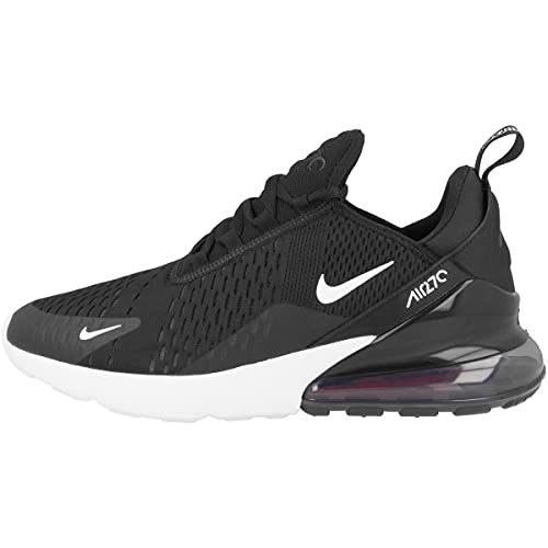 Nike Air Max 270, Scarpe Da Corsa Uomo, Nero (Black/Anthracite/White/Solar Red), 42.5 Eu