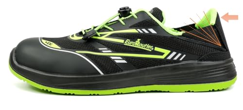 Euroroutier Hybrid Tech S1 Src, Ciabatte, Scarpe Antinfortunistiche (Verde, Sistema Taglie Calzature Eu, Adulto, Numero, Media, 46)