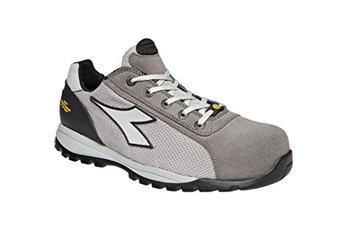 Utility Diadora, Glove Net Low S1P Hro Sra Esd Unisex-Adulto, Grigio (Wind Gray), 41 Eu