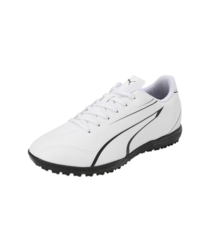 Puma Vitoria Tt, Soccer Shoe Uomo, Puma White Puma Black, 43 Eu