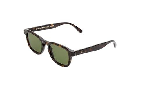 Retrosuperfuture Luce 3627 Green, Occhiali Da Sole Unisex-Adulto, Multicolore (Multicolore), Taglia Unica