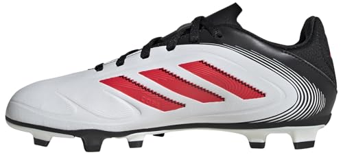 Adidas Copa Pure Iii Club Fg/Mg Football Boots Kids, Scarpe Da Calcio Unisex-Adulto, Cloud White/Lucid Red/Core Black, 36.5 Eu