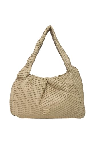 Ermanno Firenze Teagan, Borsa Unisex-Adulto, Sabbia
