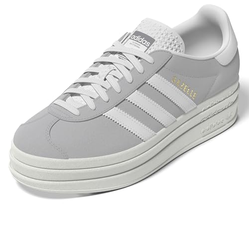 Adidas Gazelle Bold W, Sneaker Donna, Grey Two Ftwr White Core White, 36 2/3 Eu