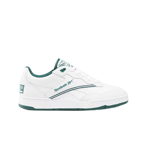Reebok Bb 4000 Ii, Sneaker Unisex-Adulto, White/Collegiategreen, 41 Eu