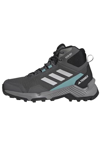 Adidas Eastrail 2.0 Mid Rain.Rdy Hiking Waterproof Shoes, Scarpe Da Trekking Donna, Grey Five/Dash Grey/Core Black, 36 Eu