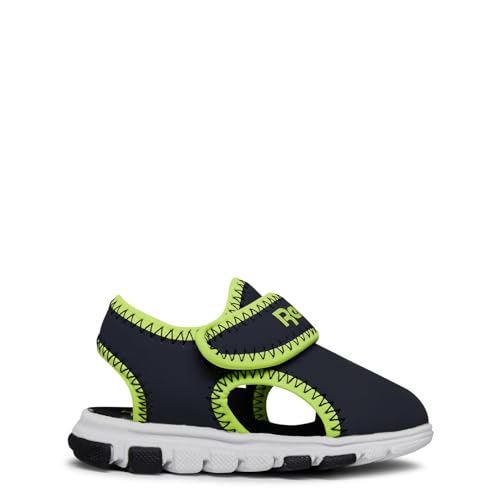 Reebok Wave Glider Iii, Sneaker, Vector Navy/Acid Yellow/Ftwr White, 26.5 Eu