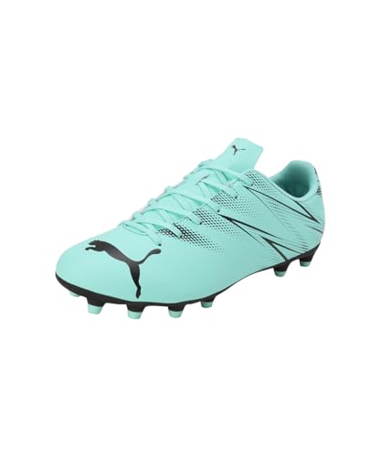 Puma Attacanto Fg/Ag, Soccer Shoe Uomo, Electric Peppermint Puma Black, 42 Eu