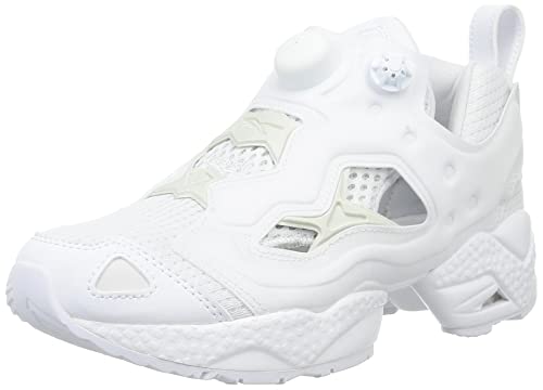 Reebok Instapump Fury 95, Sneaker Unisex-Adulto, Ftwwht/Purgry/Ftwwht, 35 Eu