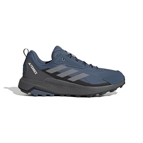 Adidas Terrex Anylander Hiking Shoes, Scarpe Basse Non Da Calcio, Wonder Steel/Grey Three/Core Black, 40 Eu